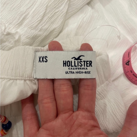 Hollister White Maxi Skirt XXS - Picture 6 of 6